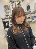 シェル 津山の手店(shel)&nbsp;小顔前髪カット20代30代40代顔まわりカットレイヤーカット