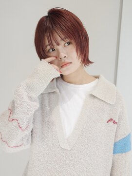 ノブレス ノアール(NOBLESSE NOIR) 外はねボブ/顔まわりレイヤー