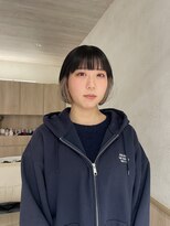 パーク(PAAQ)&nbsp;【藤沢haru】イヤリングカラー/ミニボブ/ワイドバング