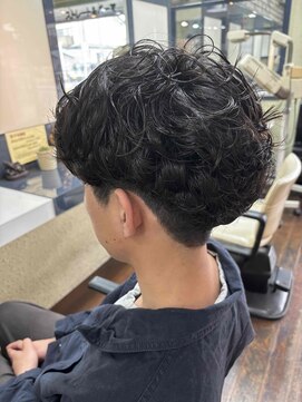 ヘッドショップパワープラス ニュアンスパーマ・マッシュスタイル