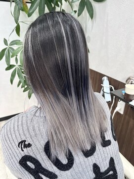 ベルヘアーデザイン 堺東(Belle hair Design) バレイヤージュ/グラデーション/外国人風/堺東