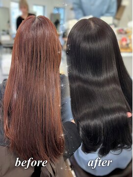 ハピネス 梅田茶屋町店(HAPPINESS) 韓国風/レイヤーカット/顔周り/顔まわり/髪質改善/ベージュ