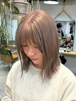 乾かすだけでキマる髪/馴染むハイトーンホワイトグレージュ