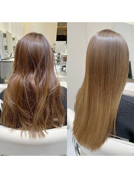 コルソ バイ ケーツー(CORSO by k-two) ビフォーアフター/艶髪ストレート/髪質改善/美髪ケア