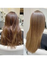 コルソ バイ ケーツー(CORSO by k-two) ビフォーアフター/艶髪ストレート/髪質改善/美髪ケア