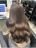 アッシュブラウンミルクティーベージュグレージュ