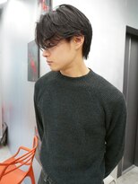 ペレ 梅田(PELE) サーフカール/スパイキーショート/ブルーブラック/梅田