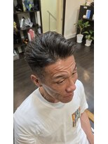 オムヘアーバイグルーマーズ(HOMME HAIR by GROOMER/S)&nbsp;外国人風コテパーマ　HOMME HAIR ２nd江ヶ崎