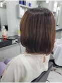イメチェンスタイル/フルバング/似合わせカット/東銀座