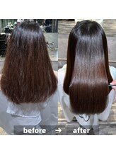 ENOREオリジナル髪質改善トリートメント｜ダメージレスで艶髪を実現