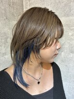 キャラ シャローネ 池袋(Chara Chalone)&nbsp;ウルフレイヤー/インナーブルーカラー【池袋東口/岸雄一】