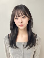 ルクスス(Ruxus) 透明感ダークカラーの顔まわりレイヤー