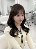ハーフアップ