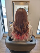 アンジュールテラス(UNJOUR TERRACE)&nbsp;裾カラー　ピンク