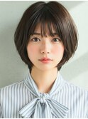 ショートボブ髪型20代30代40代50代前髪あり前髪なし面長丸顔越谷