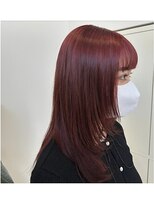 エクラヘアーズボウグループ(eclat hair’s BEAU group)&nbsp;深みのあるディープカシスはツヤ感抜群の血色カラー♪