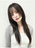 韓国レイヤー/酸性ストレート/トリートメント/髪質改善/カラー