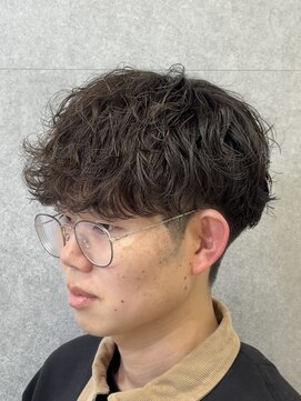 ビカムメンズヘアー 栄店(become men's hair) 無造作シャドウパーマ／名古屋メンズパーマ