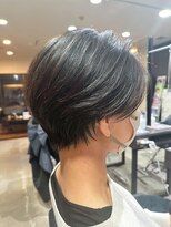 ヴィスト バイ レボ(VIST by REVO)&nbsp;着物ヘア/ダークアッシュ/ミディアムレイヤーカット/新松戸