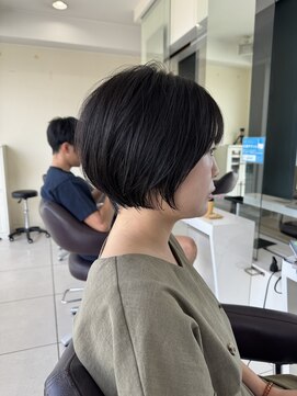 ハピネス 西大寺店(Happiness) 【20代・30代奈良】まとまり艶ショートボブ/髪質改善/うるは