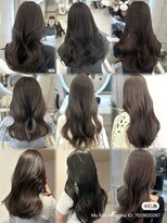 アイシー 表参道(ICY)&nbsp;【ブリーチなしダブルカラー】オリーブ&ヘーゼルベージュ