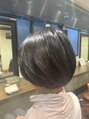 アミ 大森(amie) 乾かしだけで自然な動きがでるショートボブスタイル