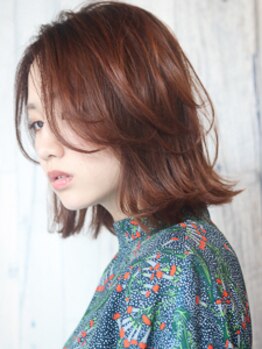 ヘアスール 青木島店(HAIR SOEUR)の写真/【人気No.1♪ナチュラル白髪染め/カット＋カラー＋TR￥8910】髪に優しい自然な仕上がりで触れたくなる髪に＊