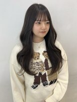 アクシス 栄店(`AXIS)&nbsp;森崎ワンホンレイヤー/ミルクティーブロンド/ダークブルー/栄