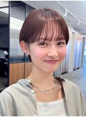 コンパクトショートカット丸みショートくびれショートボブ表参道