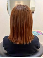 美容室サンク(CINQ) テラコッタオレンジ