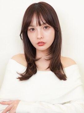 ラフィスヘアー ファン 池袋店(La fith hair fun) 【La fith】フォワード巻き×顔回りレイヤー