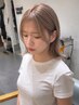 【新規】カット＋ブリーチカラーorハイライトカラー ￥22100
