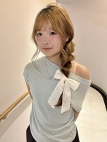 シータ(sheta)&nbsp;【表参道sheta/riria】ベージュカラー/ロングヘアアレンジ