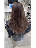 クレア 上大岡(CREA)&nbsp;白髪ぼかしハイライト縮毛矯正ダブルカラー髪質改善30代40代50代