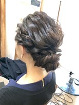ロカット サロン(Roquat Salon)&nbsp;なみゆるふわ団子アレンジ【ヘアアレンジ　立川/立川南/袴】