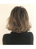 切りっぱなしエアリーボブ