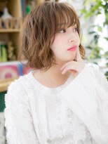 カバーヘア ブリス 上尾西口店(COVER HAIR bliss)&nbsp;大人かわいいシアカラー小顔ゆるふわミディb上尾20代30代40代!