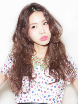 モードケイズ 本厚木(MODE K's) 【MODE K's厚木】モーブアッシュ×くせ毛風カールロング
