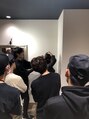 アンダーバーホワイト 天王寺阿倍野店(_WHITE)&nbsp;ハイライトカラーのセミナー講師もやってます。ご依頼は電話より