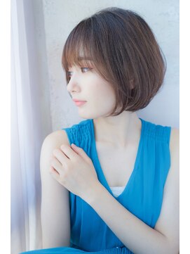 ロンドローズ 名古屋(Lond damaskRose) 横顔美人ショートボブ