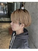   rire hair  箱崎　　ツーブロック　ボブ