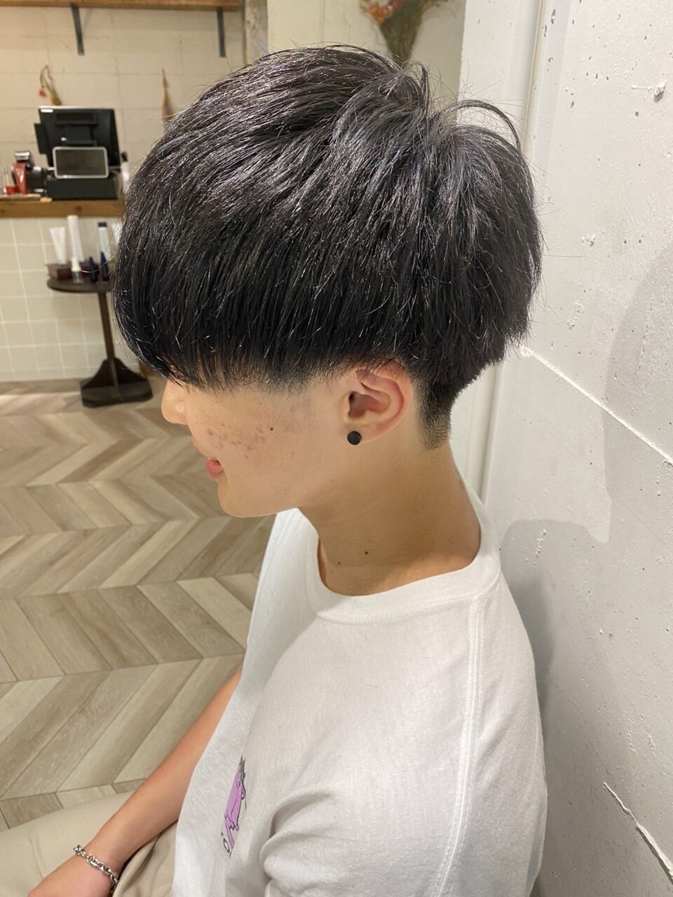 YUKI】ノーセット×ナチュラルマッシュ×ソフトツーブロック：L082421370