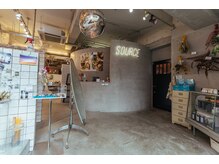 ソース(source)の雰囲気（O-WAY,davines,TOKIO, KEVIN.X TREATMENT取扱店です。）