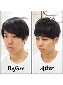 【ヨシザワ横浜】ビフォーアフターナチュラルニュアンスパーマ