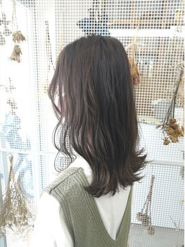 チコヘアー(chico hair) アッシュ/透明感/ミディアム/柔らか質感/寺田町/全席個室