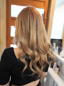 ボアップ 松山店(boappu) #プルエクステ#エクステ#ハイトーン#ブロンド#ホワイトベージュ