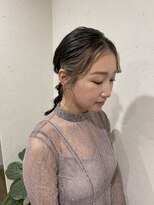 sac. みつよ　「結婚式」ヘアセット