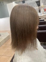 リー 甲子園(Lee) ハイトーン×ベージュ×切りっぱなし☆