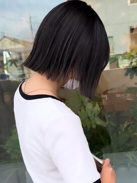 シェルハ(SHELHA) 【Haruki】切りっぱっつんボブ