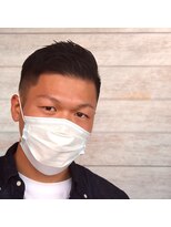 アッドヘアー(Add hair)&nbsp;七三×かきあげ×刈り上げベリーショート